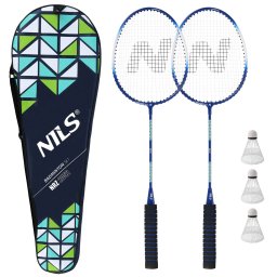 Set rachete badminton Nils NRZ2052