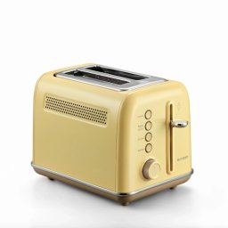 BUYDEEM DT620E-MYEU Retro prăjitor de pâine 700W 2 felii Galben