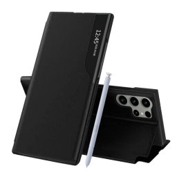 Husa Samsung S25 Ultra s938 Smart View Flip Negru