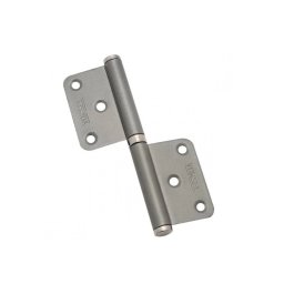Balama semingropata pentru usi model 207, 120x42 mm, finisaj gri