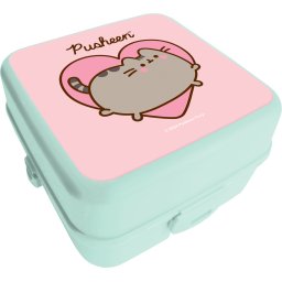 Cutie de Sandwich cu 4 Compartimente - Pusheen 13.5x13x8cm, 1100ml