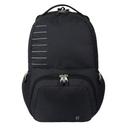 Rucsac 3 Compartimente St.Right - Black Melange BP35, Compartiment Laptop, 45x29x19cm