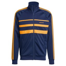 ADIDAS ORIGINALS Hanorac 'The First' bleumarin / portocaliu