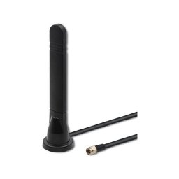 Antena Qoltec 5G LTE omnidirectional DUAL, 8 dBi, pentru interior