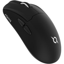 Mouse M60 (AQI‑GA‑MO‑8) – Gaming, wireless 2.4 GHz + cablu, optic 26.000 DPI, 5 butoane + scroll, 58 g, negru
