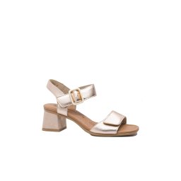 Sandale damă reglabile Remonte, roz deschis metalizat din piele naturală REMD1K51-31-39 EU