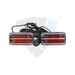 SET 2x lampă LED pentru remorcă cu semnalizator de direcție dinamic LED/12-24V IP65