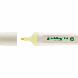 Textmarker Edding Ecoline 24, 2 - 5 mm, galben pastel