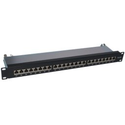 Accesoriu server Alantec PK040 Patch panel STP cat.6A 24 ports LSA 1U 19
