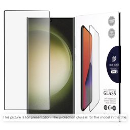 Folie de sticlă securizată Dux Ducis pentru Samsung Galaxy S24 FE - negru