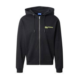 KARL LAGERFELD JEANS Hanorac verde măr / negru