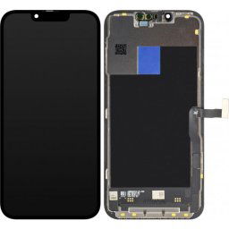 Piese si componente Display cu Touchscreen JK pentru Apple iPhone 13 Pro, cu Rama, Versiune LCD In-Cell IC Movable, Negru