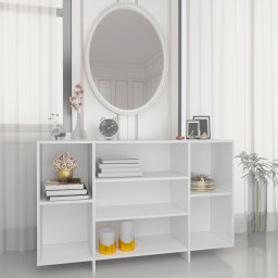 Servanta, alb, 120x30x75 cm, PAL GartenMobel Dekor