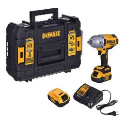 Cheie Cu Impact DeWALT 1/2" 18V 2x5.0Ah DCF900P2T-QW Galben