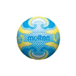 Minge volei plaja Molten V5B1502-C, albastru cu galben, soft