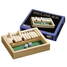 Shut the box, mini, 12er, Philos