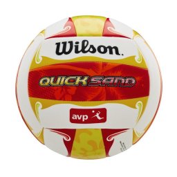 Minge volei Wilson AVP Quicksand Aloha, alb/portocaliu