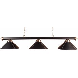 Lampa biliard Buffalo Black Leather 150cm