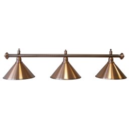 Lampa Biliard Elegance, bronz, 3 abajururi, Ø 35 cm, 150 cm Dynamic