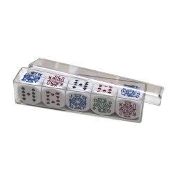 Set 5 zaruri poker 16mm