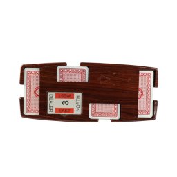 Tabela dubla pentru Brigde, dark walnut