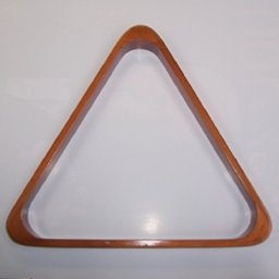 Triunghi biliard 57.2mm din lemn, nuanta cherry
