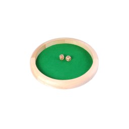 Tavita 29cm zaruri Dice tray + 2 zaruri