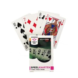 Carti de joc Longfield din plastic 100%