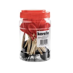 Set 24 de sageti softip 17g Karella