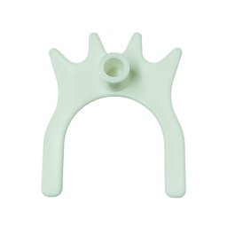 Prelungitor tac plastic alb U inalt