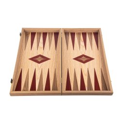 Joc table Handmade American Red & Walnut 48x26cm Manopoulos