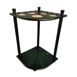 Suport pentru 8 tacuri Economy Corner Black