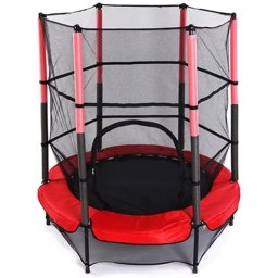 Trambulina Copii 140cm cu plasa de siguranta