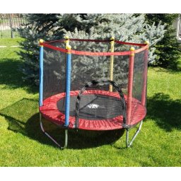 Trambulina Jump is My Life 140cm cu plasa siguranta