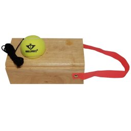 Suport din lemn pentru antrenament tenis
