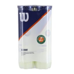 Mingi tenis de camp (4 buc) Wilson Roland Garros All Court, 2 cutii/8mingi