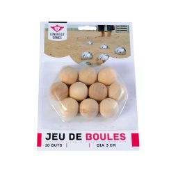 Joc cu bile Petanque din lemn Engelhart