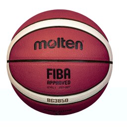 Minge baschet Molten B6G3850 aprobata Fiba, Indoor/Outdoor, marime 6