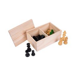 Set piese sah din lemn India 82mm Engelhart