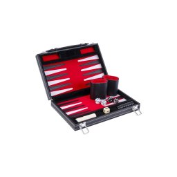 Set table de calatorie 11'' red/black Engelhart