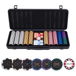Set poker 500 cu valiza Engelhart