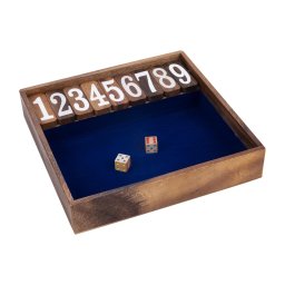 Joc Shut the Box Blue 2 jucatori