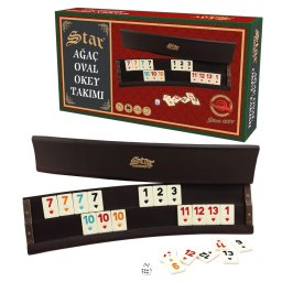 Joc rummy 43cm Star Game