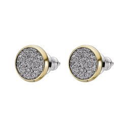 Fossil Cercei strălucitori placați cu aur Hazel JOF01039710