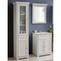 SET MOBILIER BAIE COOL 8, ALB, MASCA, OGLINDA- LAVOAR si DULAP