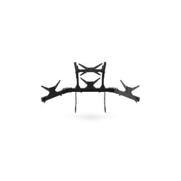 TRAK RACER Large Cockpit-Mounted Quad Monitor Stand 1200mm 47.25" Wide