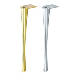 Picior pentru blat masa, model BENDIS, H=720 mm, finisaj auriu periat crom lucios (Finisaj: Crom lucios)