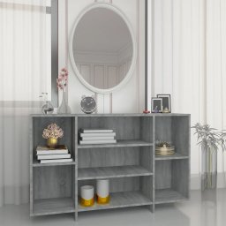 Servanta, gri sonoma, 120x30x75 cm, PAL GartenMobel Dekor