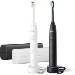 Philips Sonicare 5500 HX7119/01 Sonic Electric periuță de dinți, 2 setari Blue&White 2 buc