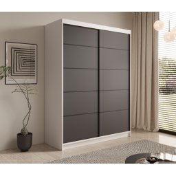 Dulap cu usi glisante, 150x58x200 cm, Calma 150, ADRK Furniture